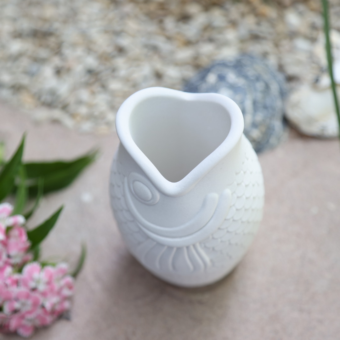 Silikon - Gießform - Fisch - Vase - maritim – Bild 10