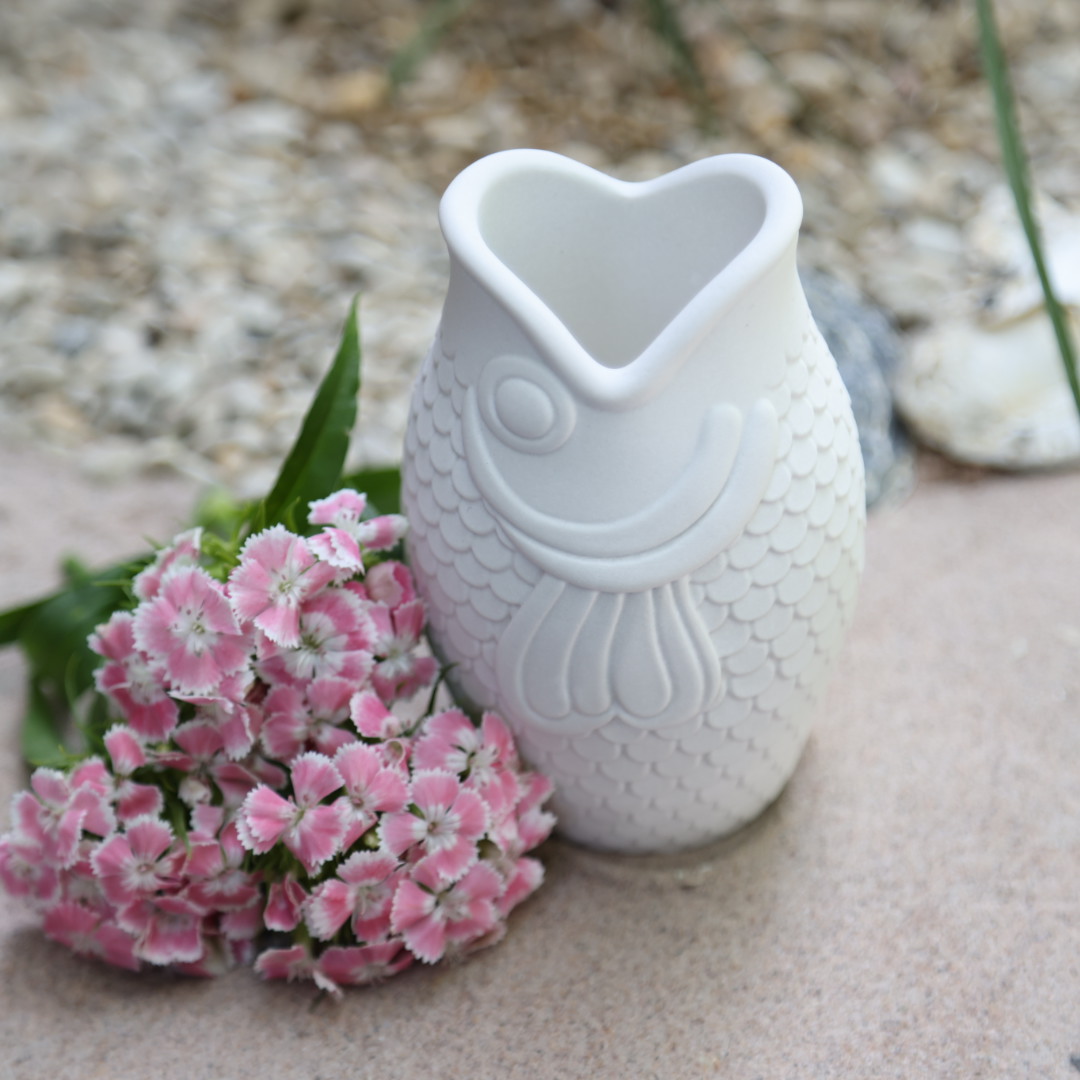 Silikon - Gießform - Fisch - Vase - maritim – Bild 13