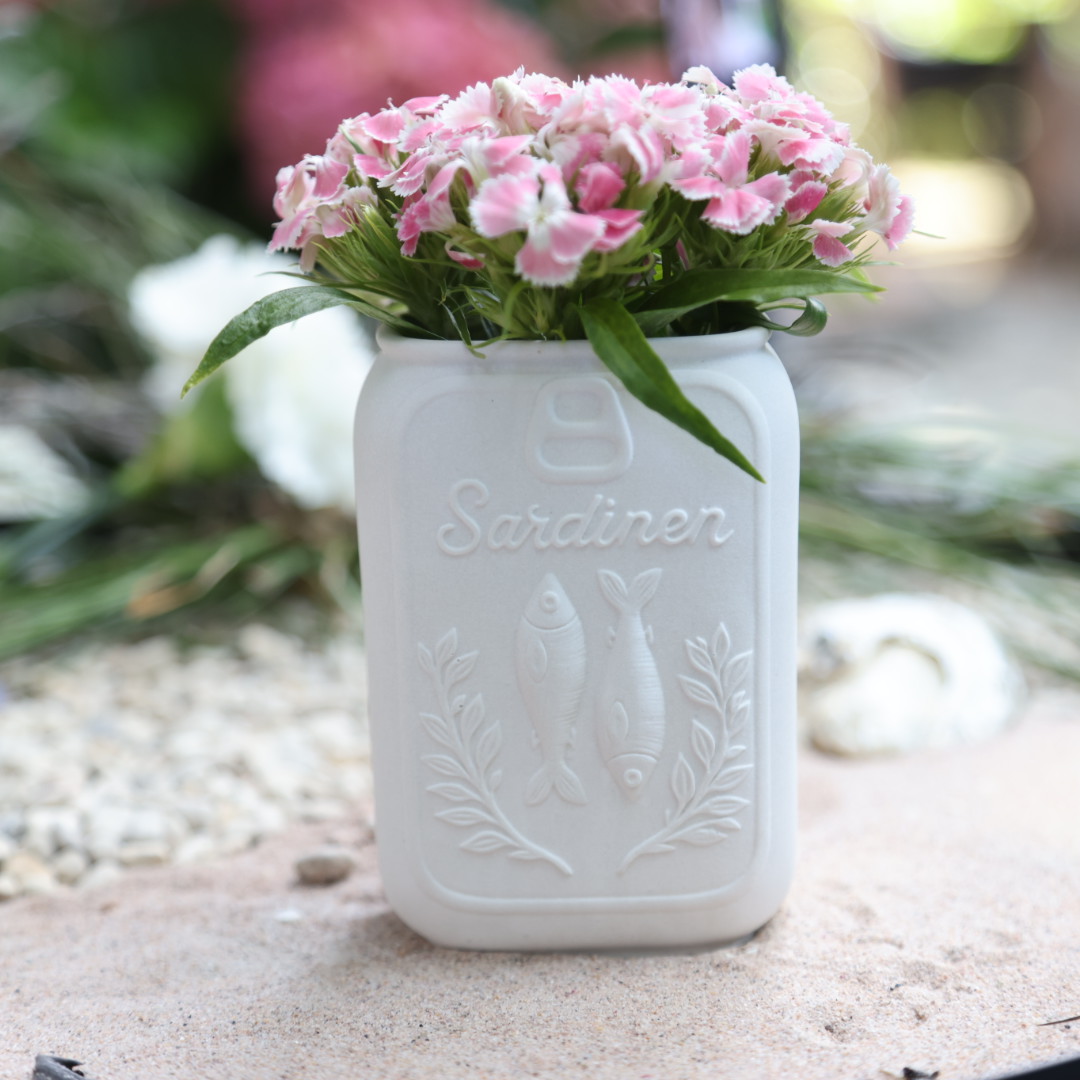 Silikon - Gießform - Sardinendose - Vase - maritim
