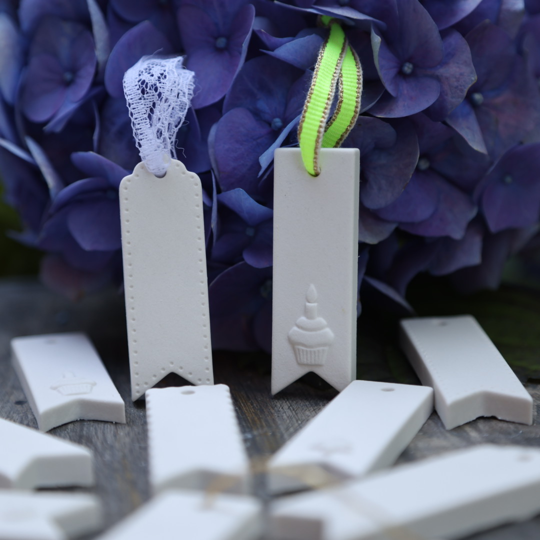 Silikon - Gießform - Silikonmatte - kleine Hangtags / Geschenkanhänger – Bild 11