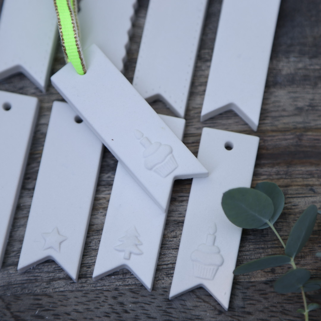 Silikon - Gießform - Silikonmatte - kleine Hangtags / Geschenkanhänger – Bild 7