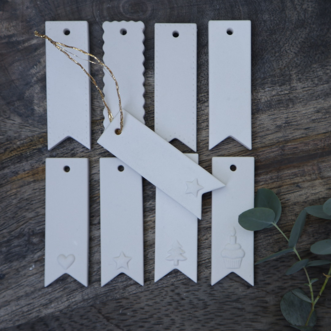 Silikon - Gießform - Silikonmatte - kleine Hangtags / Geschenkanhänger – Bild 6