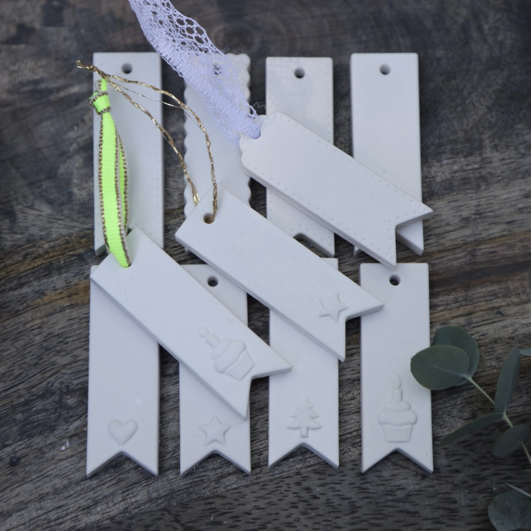 Silikon - Gießform - Silikonmatte - kleine Hangtags / Geschenkanhänger – Bild 5