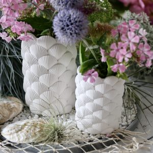 Silikon - Gießform - Muschelvase - wähle aus 2 Größen