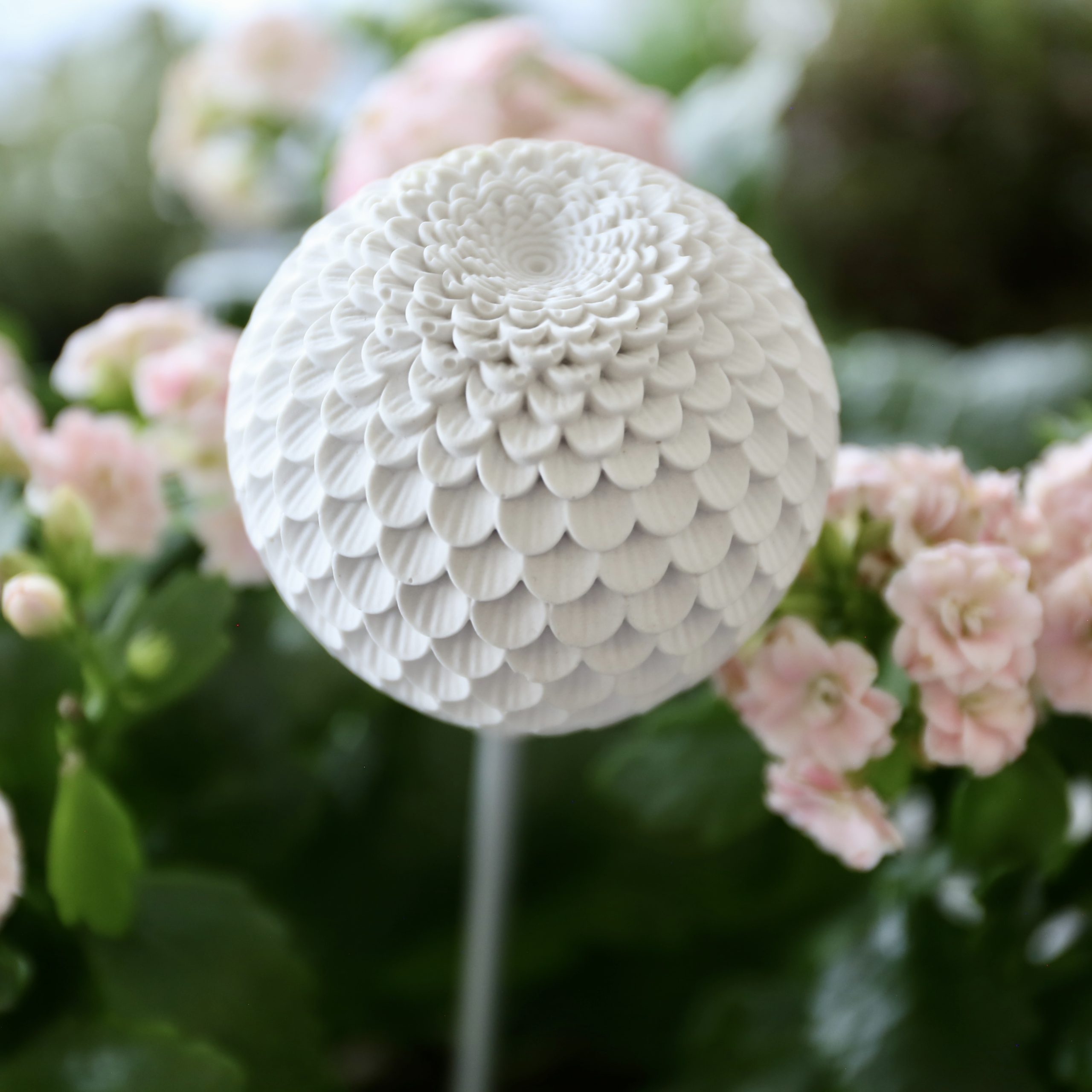 Silikon - Gießform - Wunderschöne Blumenkugel - Blütenkugel - Gartenstecker - wähle auf 5 Optionen – Bild 36