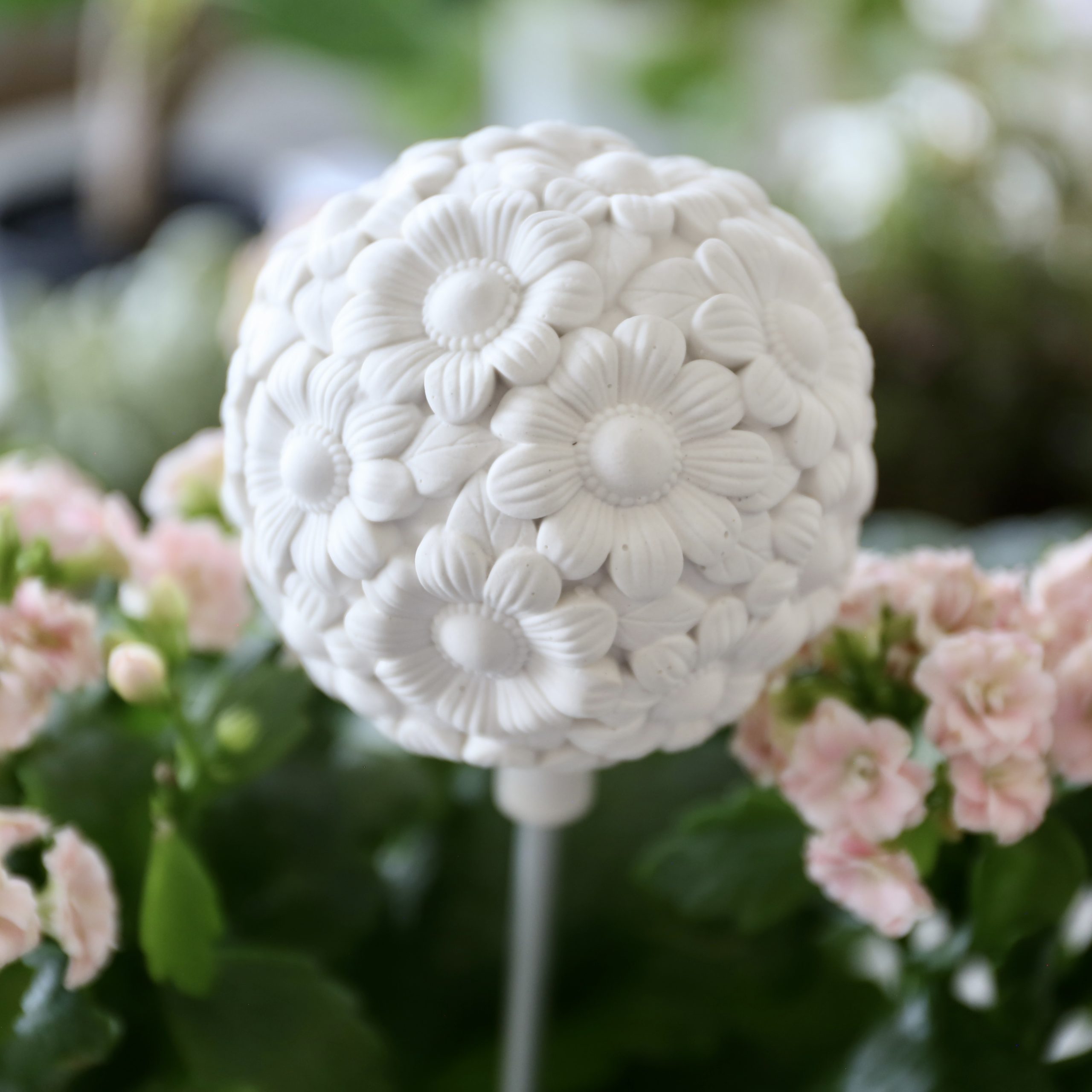 Silikon - Gießform - Wunderschöne Blumenkugel - Blütenkugel - Gartenstecker - wähle auf 5 Optionen – Bild 42