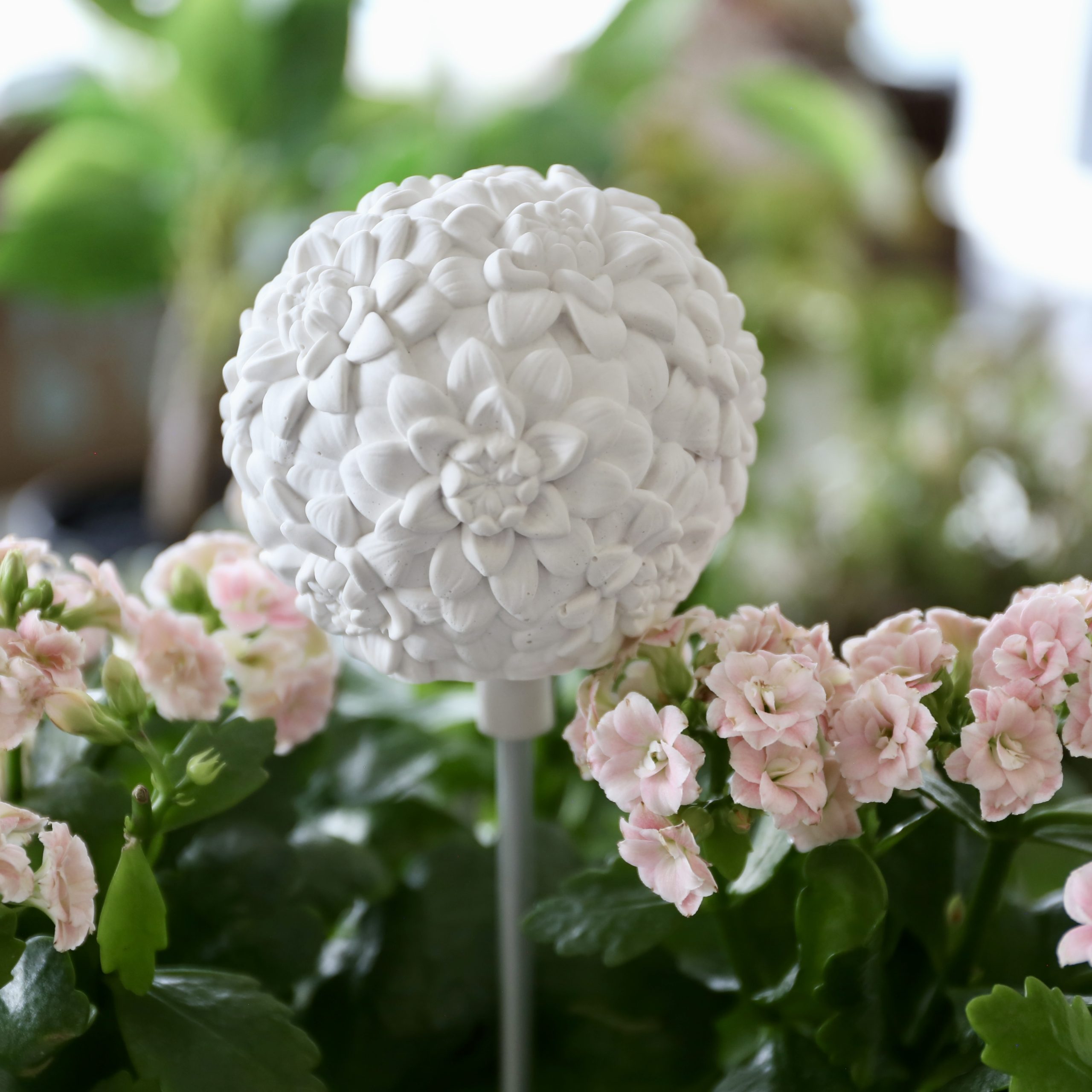 Silikon - Gießform - Wunderschöne Blumenkugel - Blütenkugel - Gartenstecker - wähle auf 5 Optionen – Bild 48
