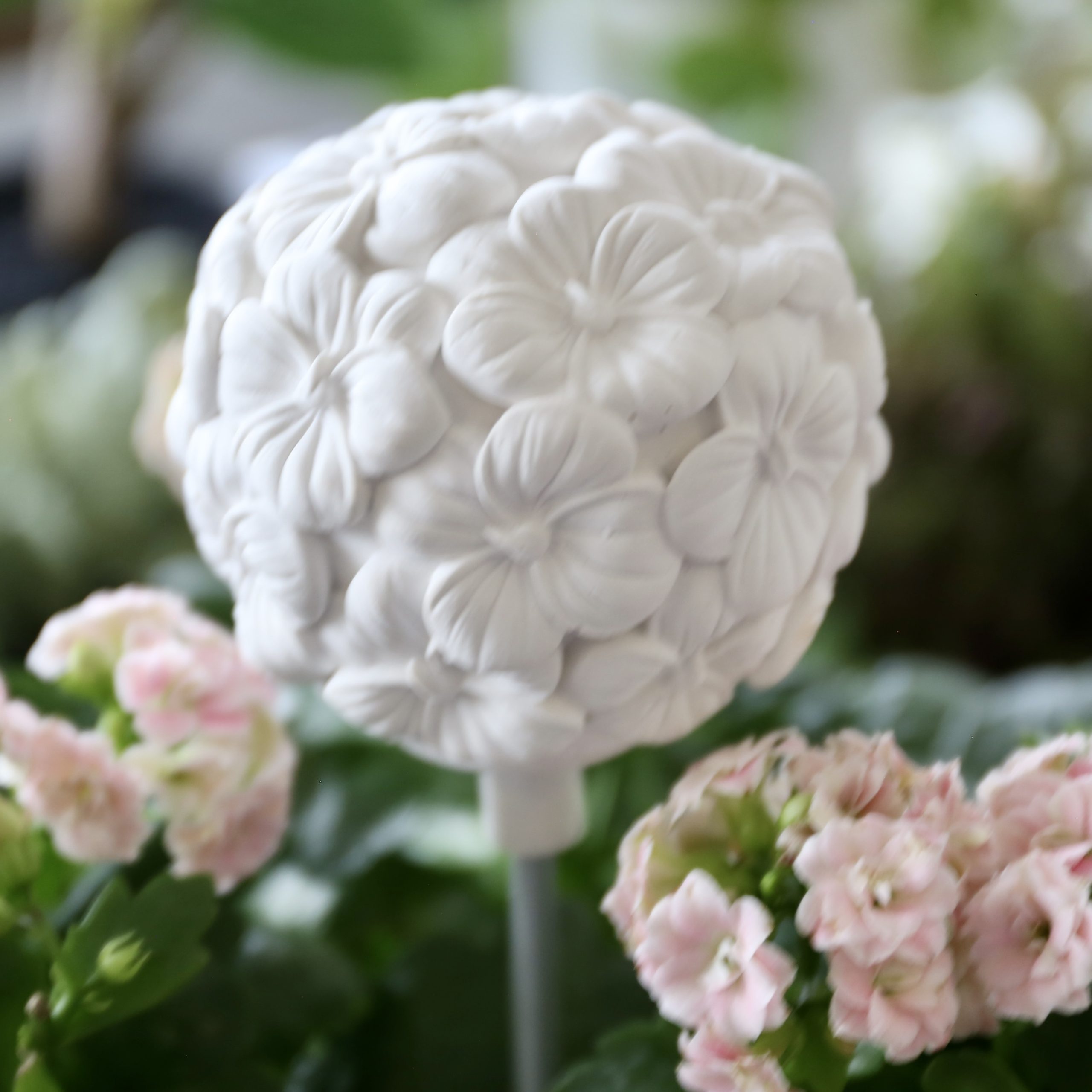 Silikon - Gießform - Wunderschöne Blumenkugel - Blütenkugel - Gartenstecker - wähle auf 5 Optionen – Bild 49