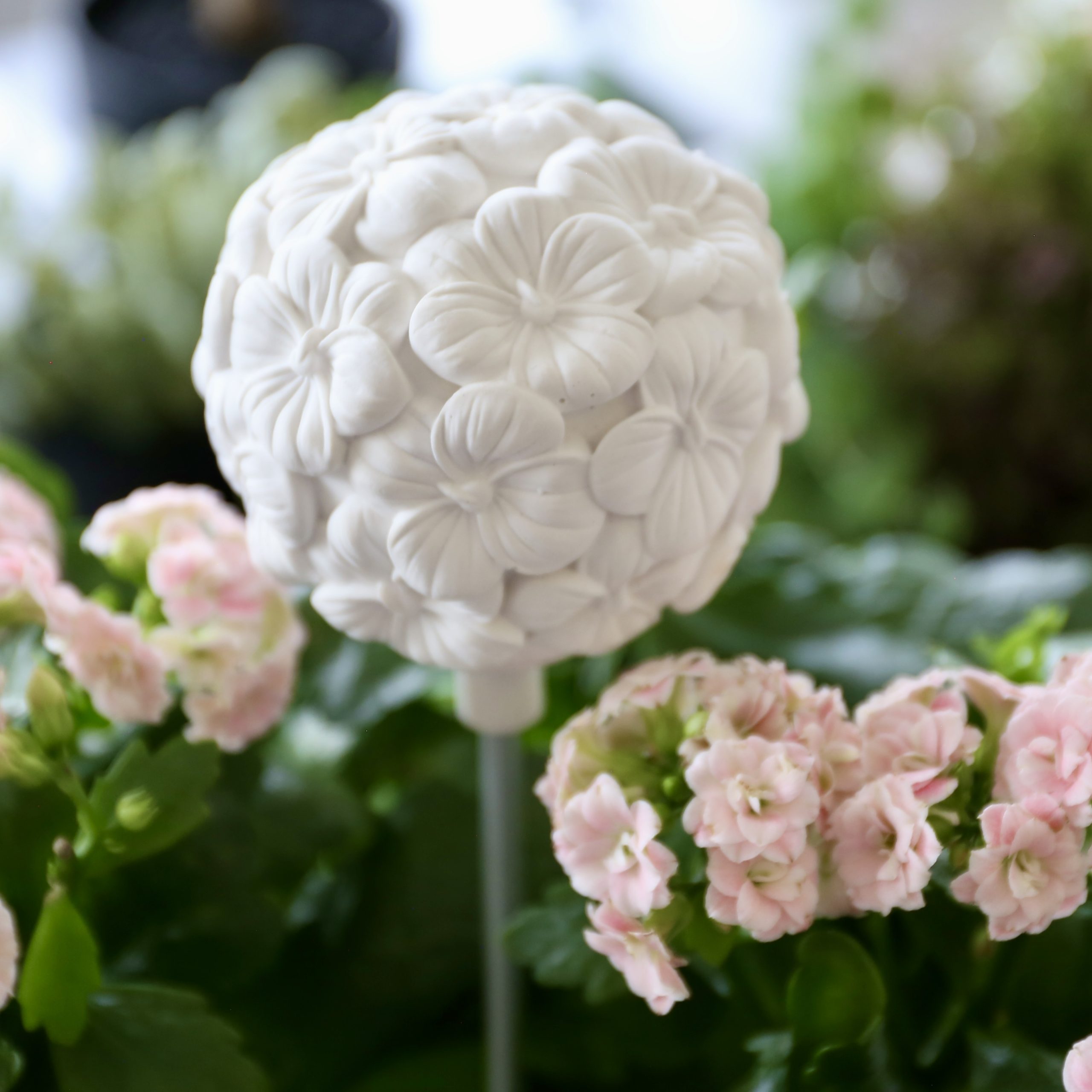 Silikon - Gießform - Wunderschöne Blumenkugel - Blütenkugel - Gartenstecker - wähle auf 5 Optionen – Bild 51