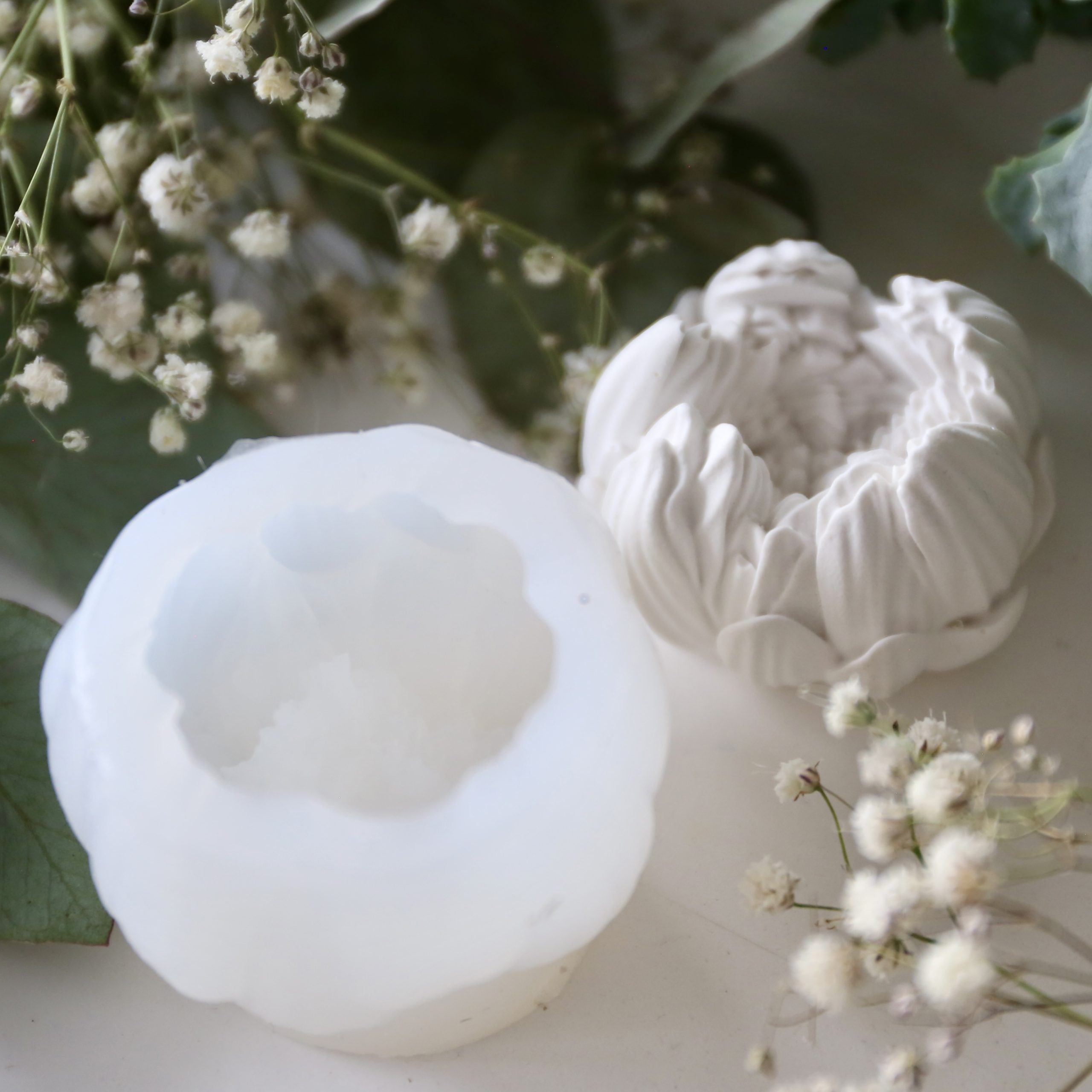 Silikon - Gießform - Mini Blumen - wähle aus 3 Varianten – Bild 14