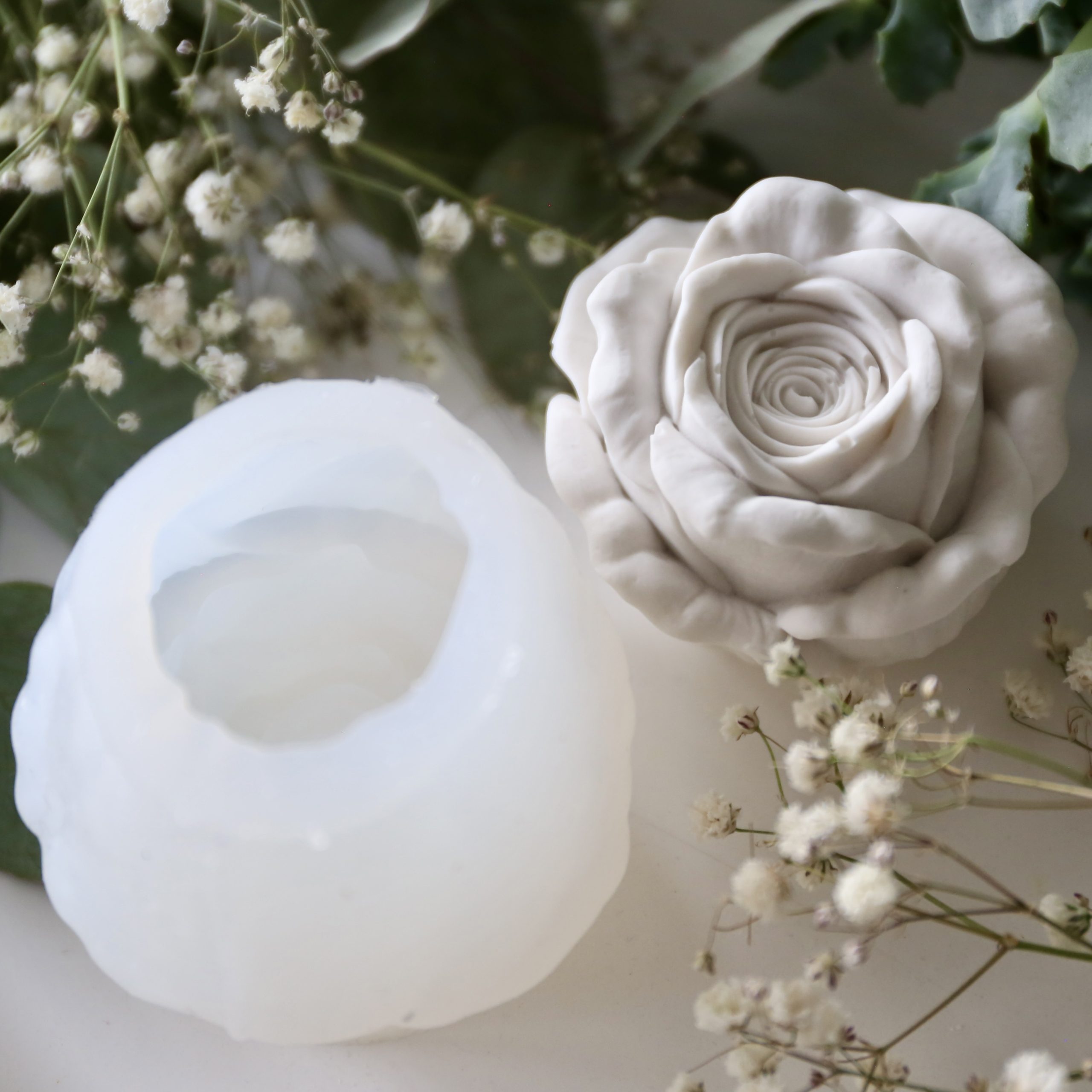 Silikon - Gießform - Mini Blumen - wähle aus 3 Varianten – Bild 16