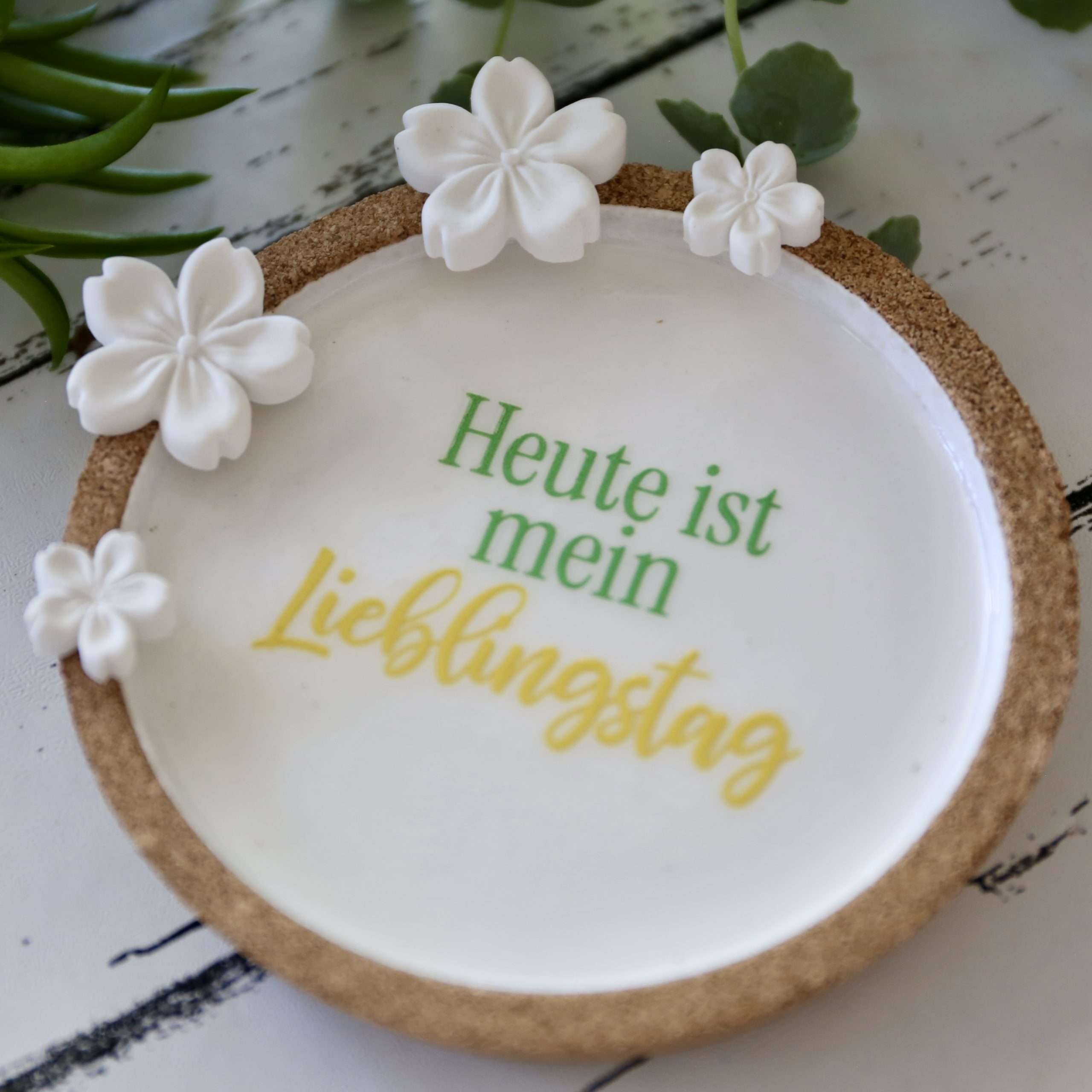 Silikon - Gießform - Silikonmatte - Mini Blüten Mix - flach - zum Applizieren – Bild 2