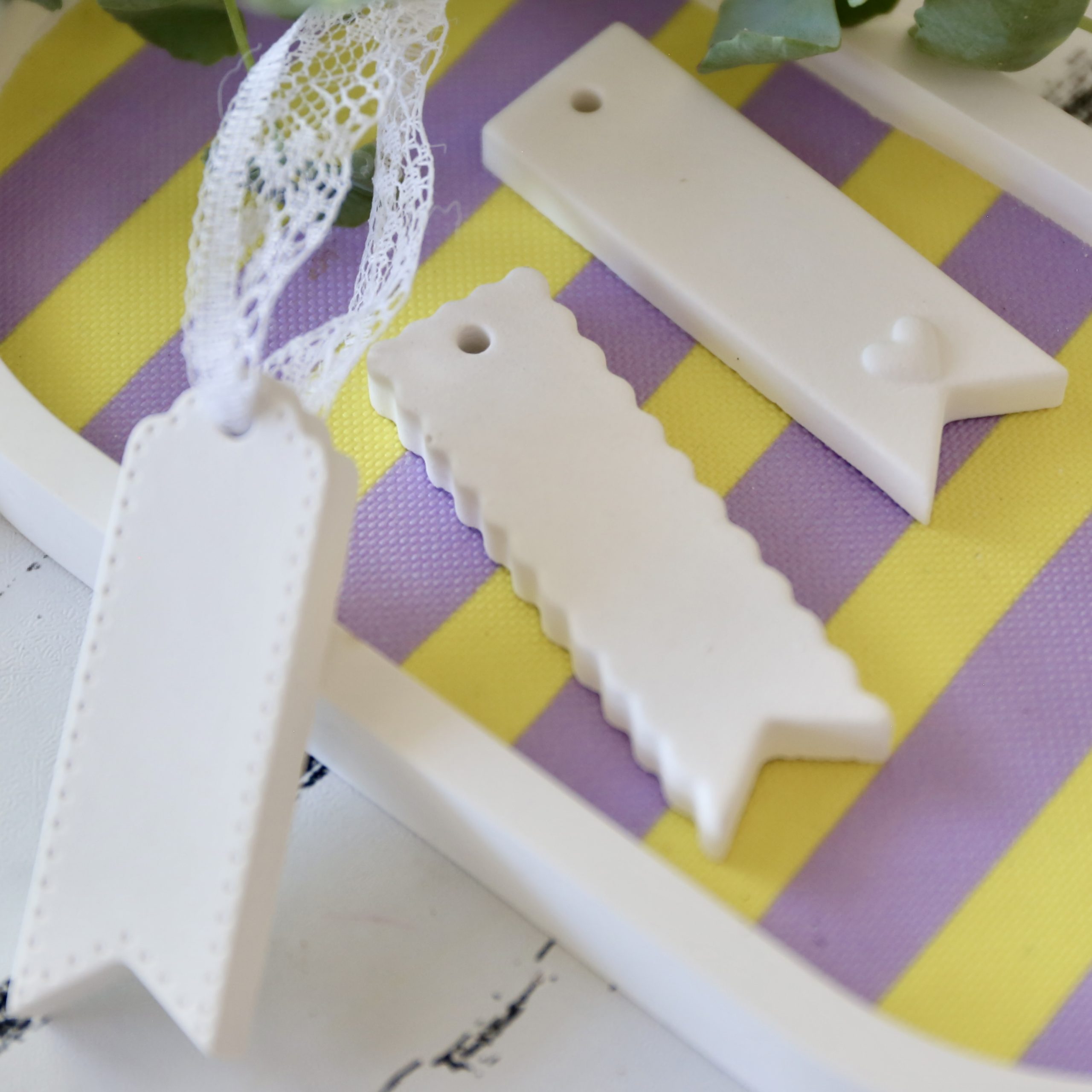 Silikon - Gießform - Silikonmatte - kleine Hangtags / Geschenkanhänger – Bild 13