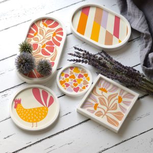 Outdoorstoff - Sommergarten - Inlays für Silikon - Probierset - Sanne Paul - abby and amy