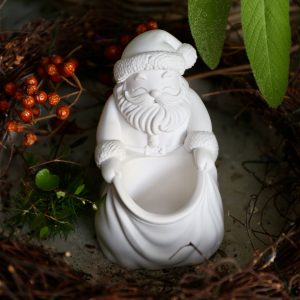 Silikon - Gießform - Süßer Weihnachtsmann mit Geschenksack