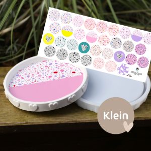 Outdoorstoff - Terrazzo Love - Inlays für Silikon - Dekoteller - Tablett - Klein - studio.mARTinchen - abby and amy