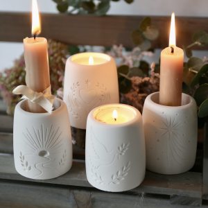 Silikon - Gießform - Hoffnung / Frieden / Träume / Liebe - Teelichthalter - Lichtmomente - wähle aus 4 Varianten