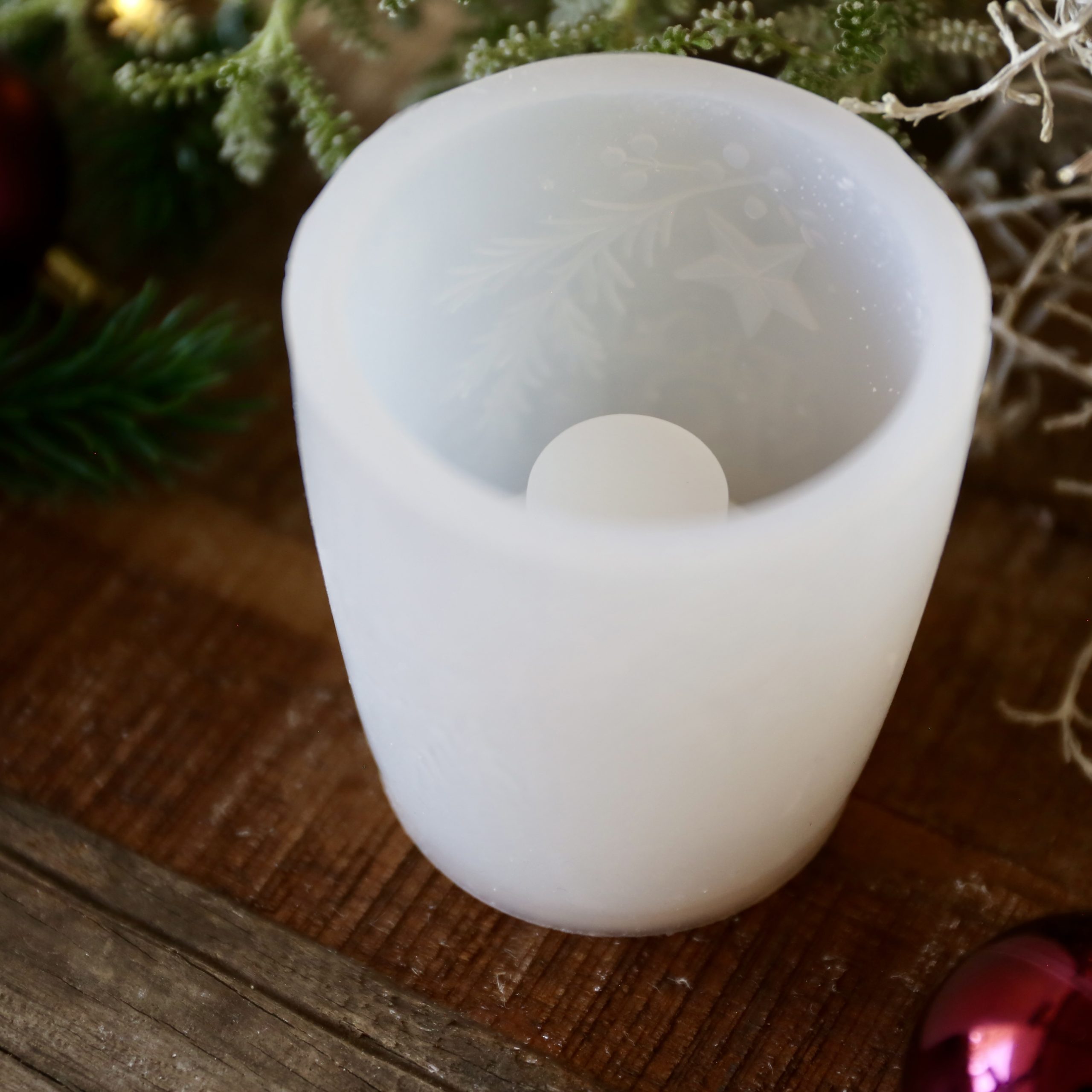 Silikon - Gießform - Weihnachtliche Teelichthalter - Weihnachtsdeko - Winterdeko - wähle aus 4 Varianten – Bild 7