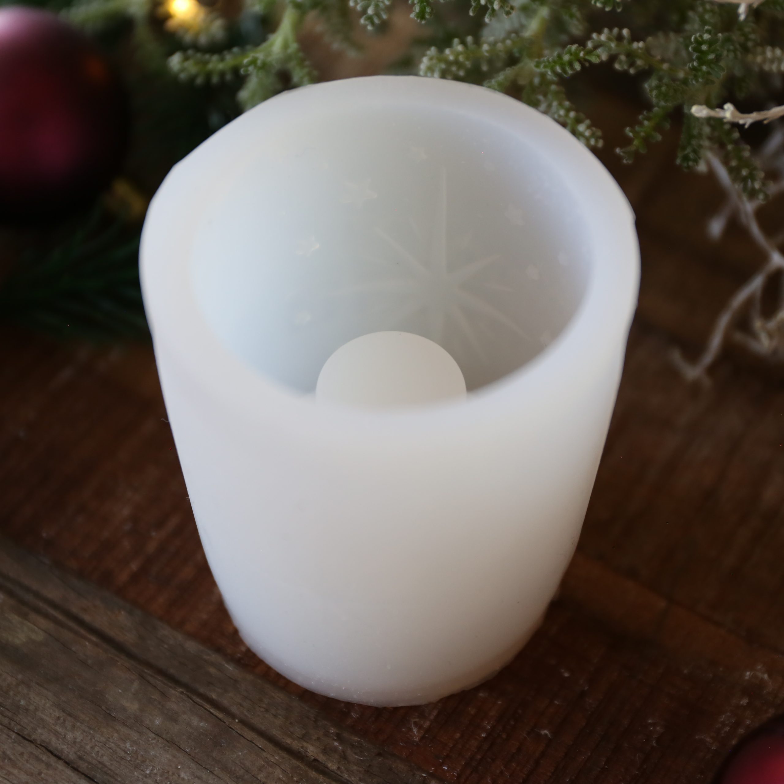 Silikon - Gießform - Weihnachtliche Teelichthalter - Weihnachtsdeko - Winterdeko - wähle aus 4 Varianten – Bild 9