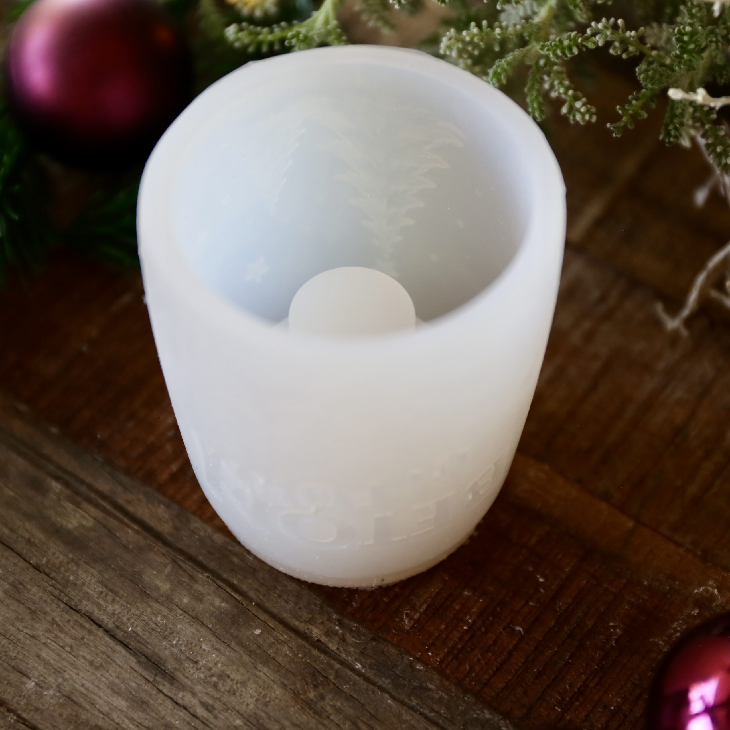 Silikon - Gießform - Weihnachtliche Teelichthalter - Weihnachtsdeko - Winterdeko - wähle aus 4 Varianten – Bild 11