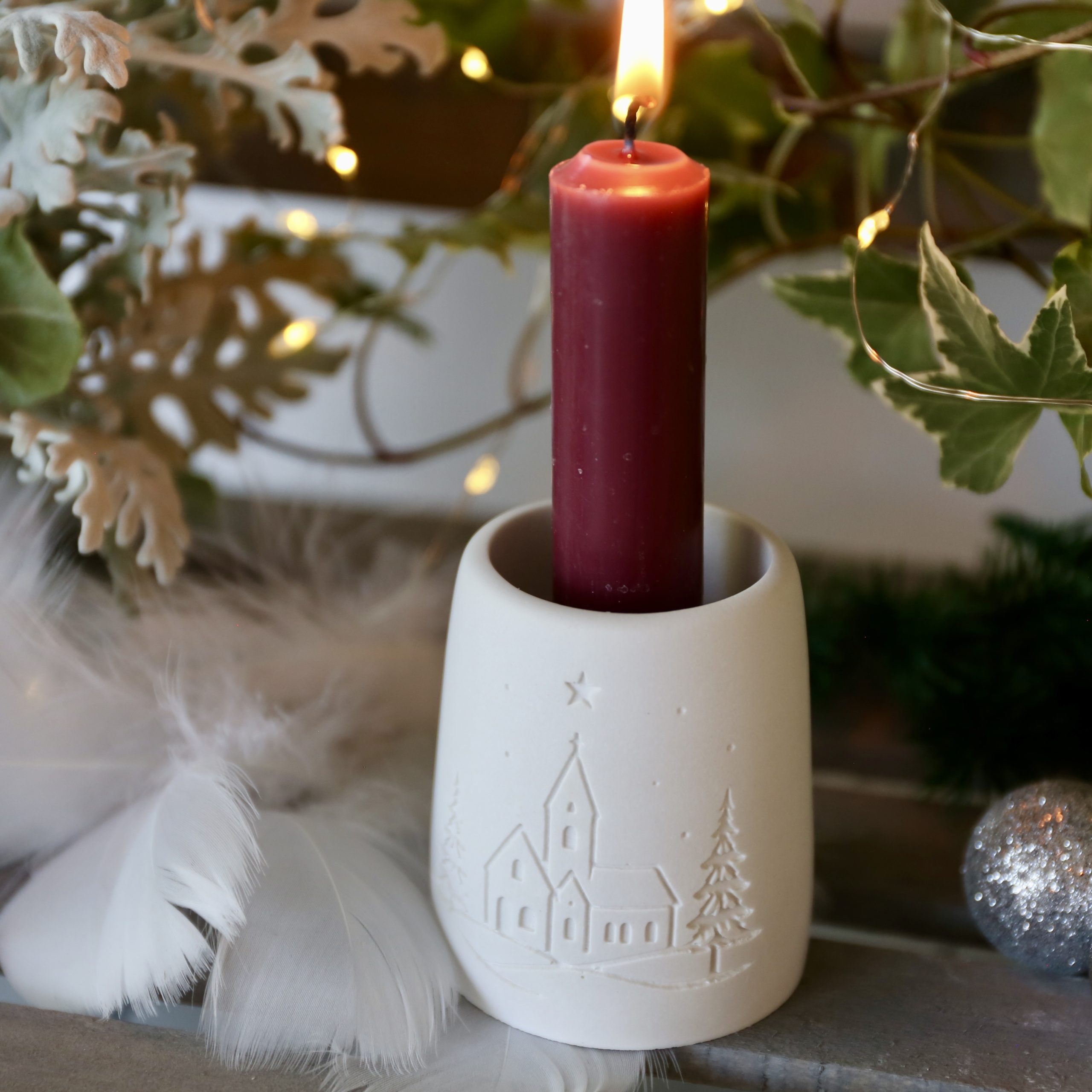 Silikon - Gießform - Weihnachtliche Teelichthalter - Weihnachtsdeko - Winterdeko - wähle aus 4 Varianten – Bild 19