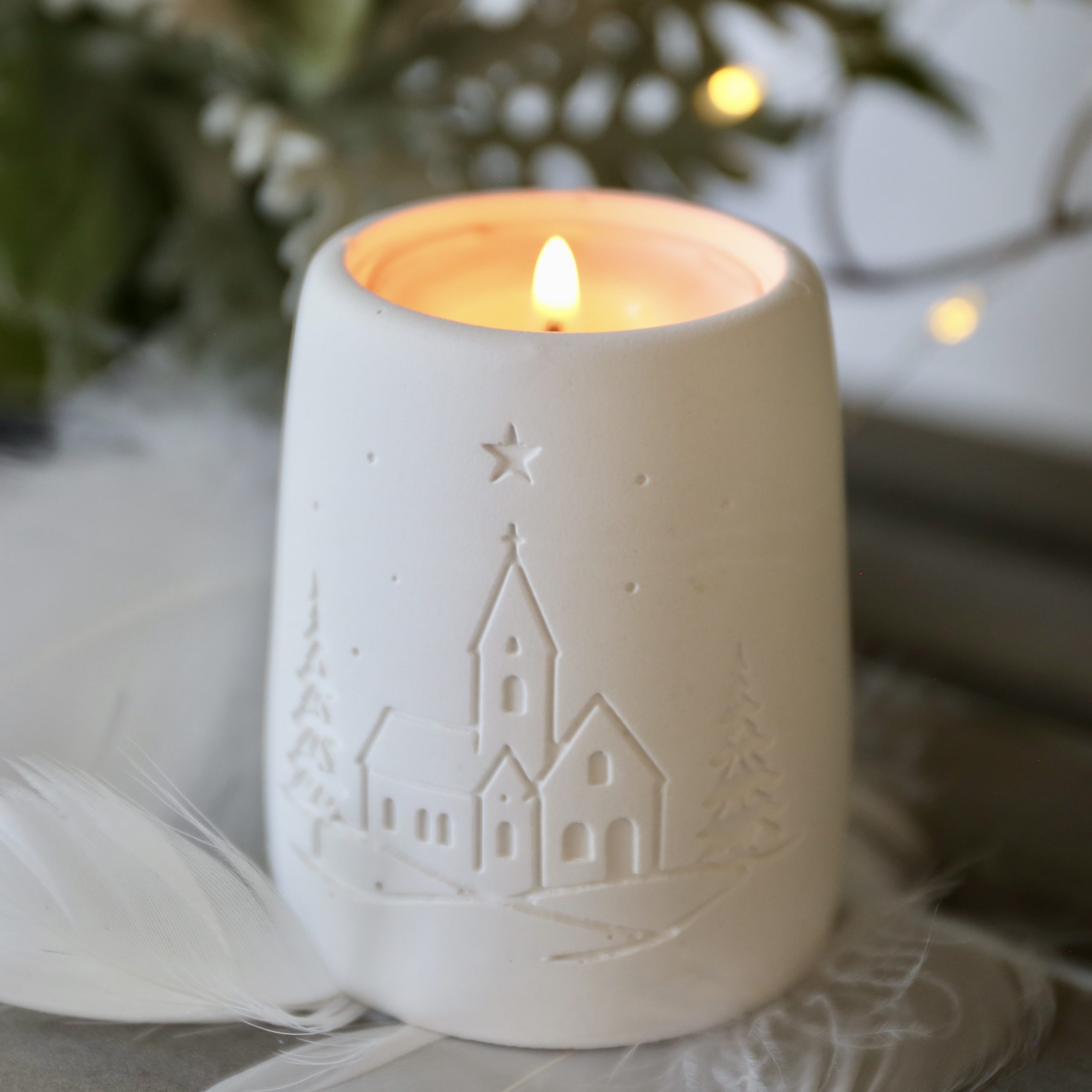Silikon - Gießform - Weihnachtliche Teelichthalter - Weihnachtsdeko - Winterdeko - wähle aus 4 Varianten – Bild 24