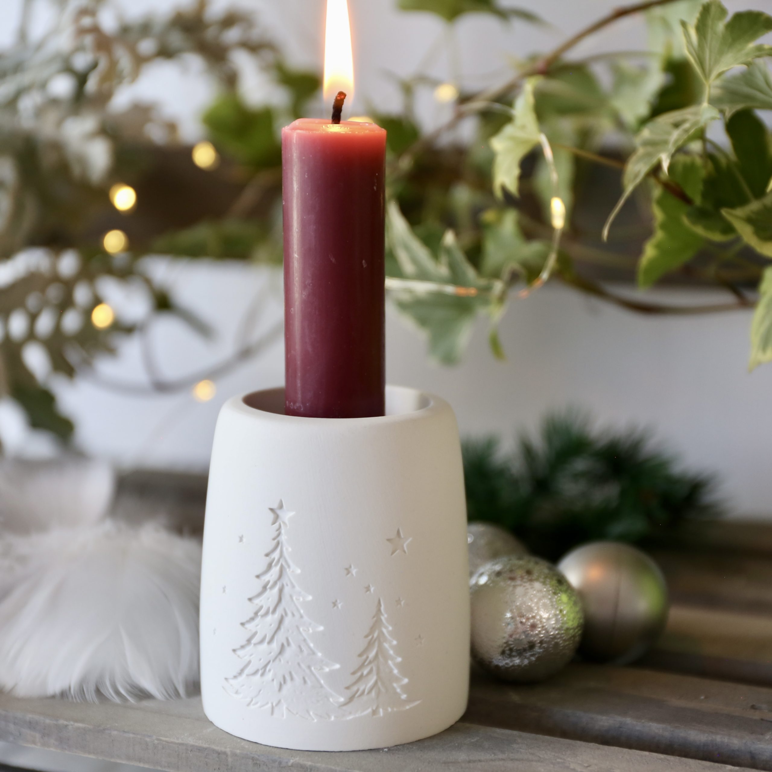 Silikon - Gießform - Weihnachtliche Teelichthalter - Weihnachtsdeko - Winterdeko - wähle aus 4 Varianten – Bild 38