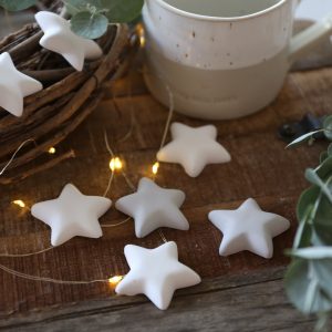 Silikon - Gießform - Sterne - Matte - Lebkuchensterne - zum Applizieren