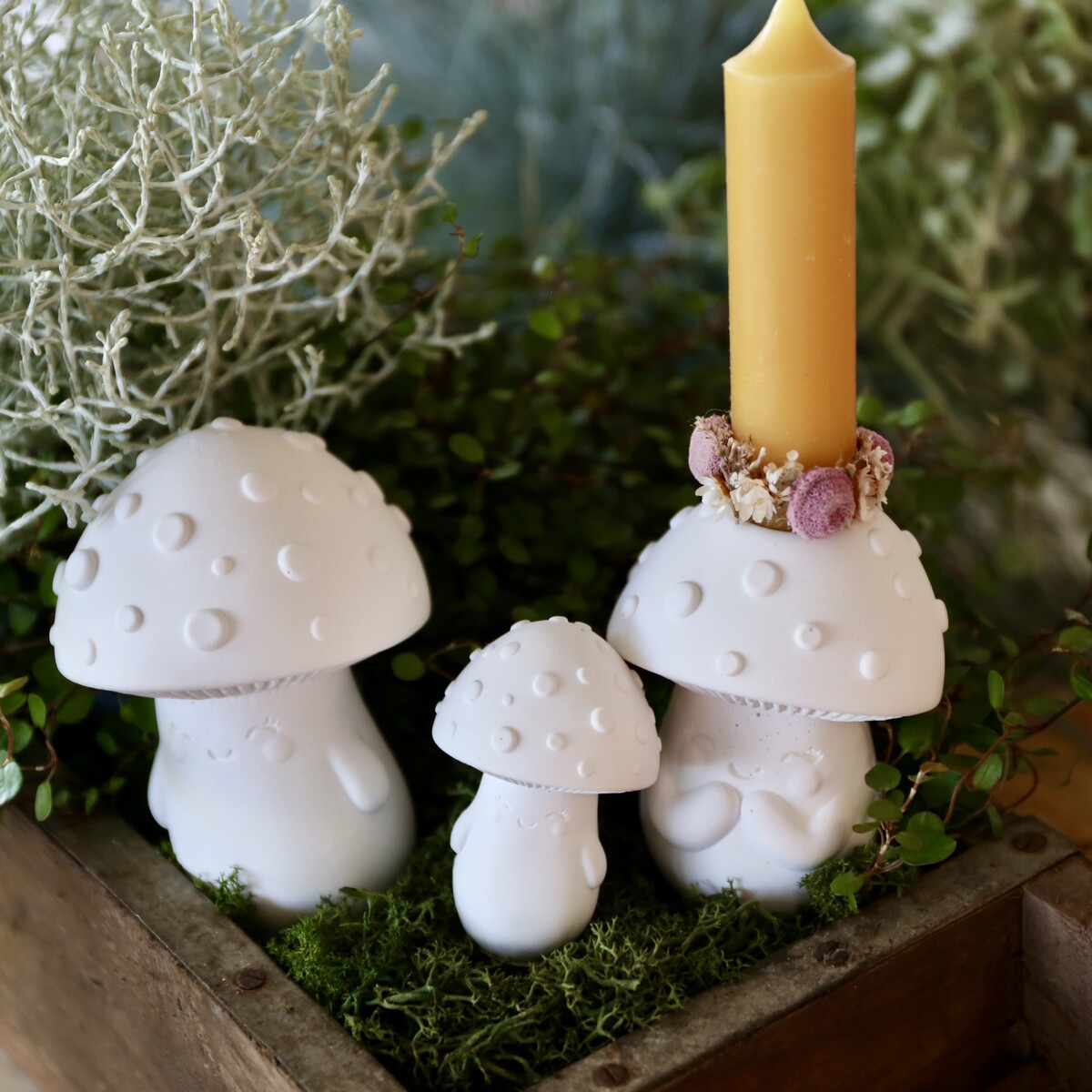 Silikon - Gießform - Heiterer Pilz - Mini - Herbstdeko – Bild 7